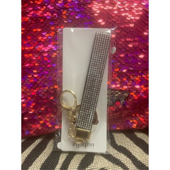 Bling Wristlet Keychain - Picture 1 of 3
